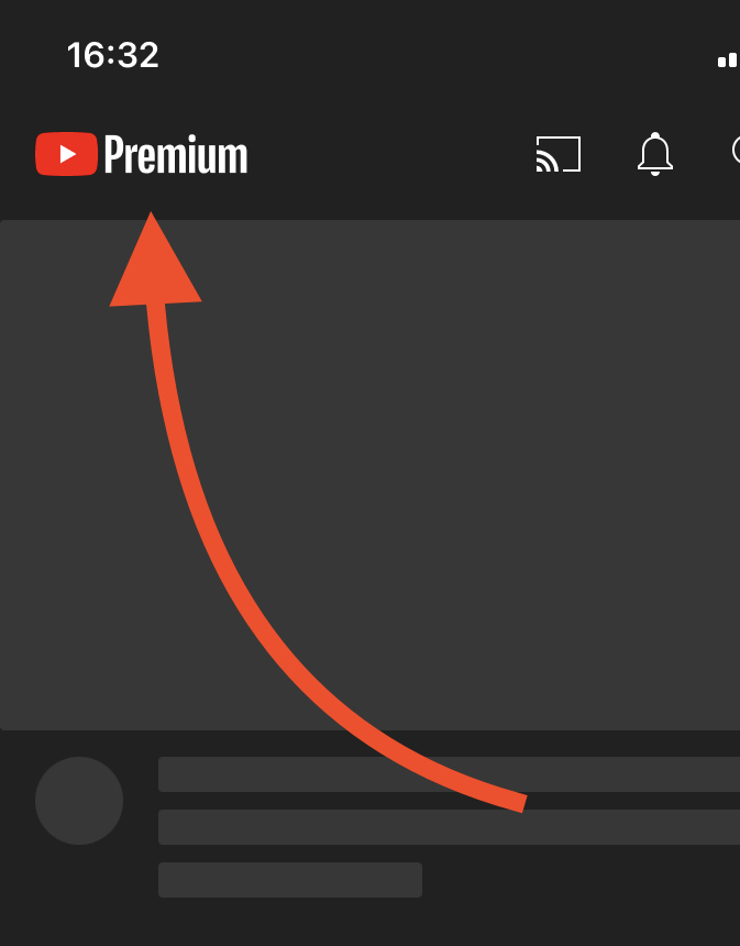 Оформленный YouTube Premium